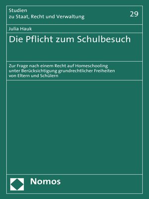 cover image of Die Pflicht zum Schulbesuch